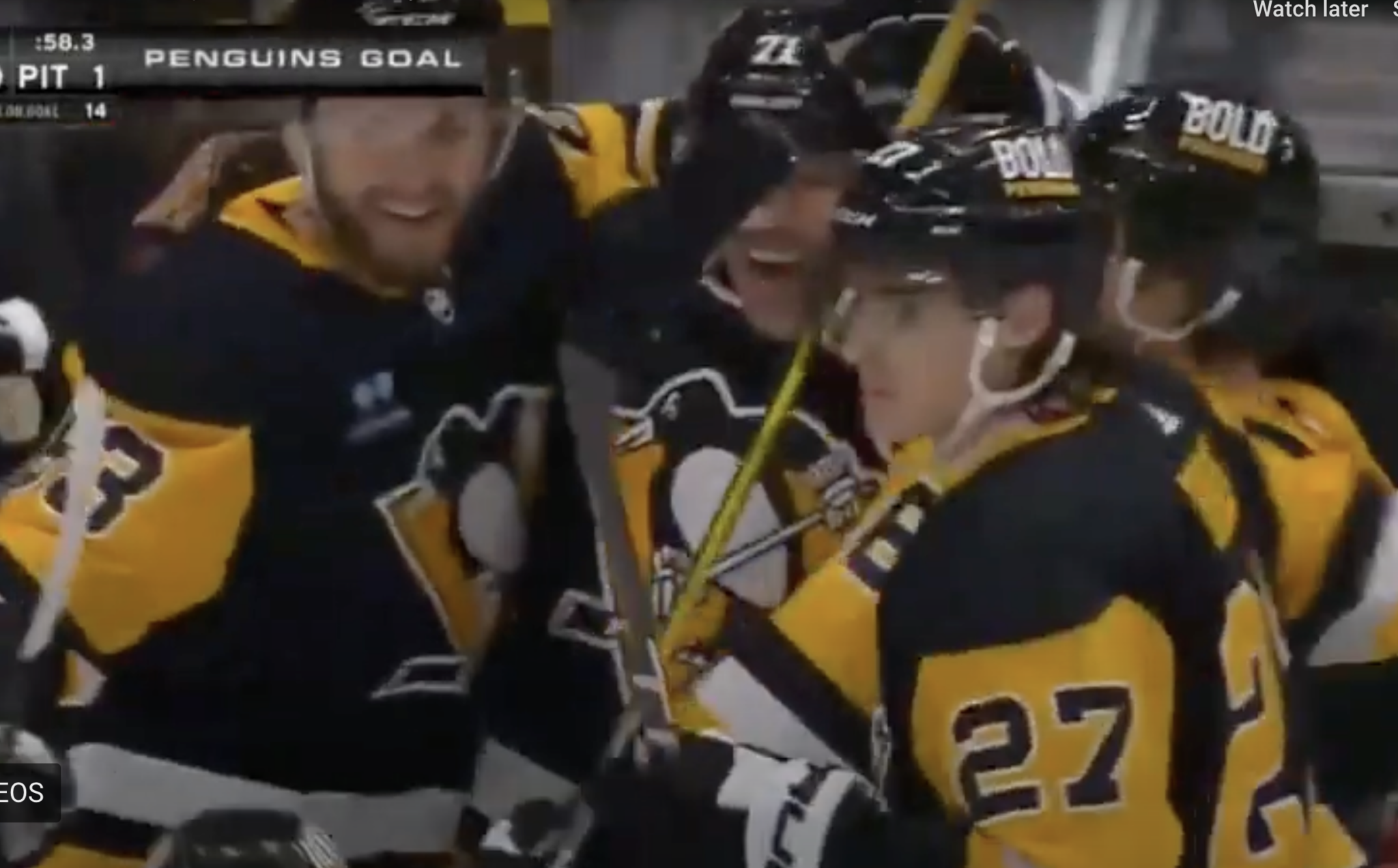 Pittsburgh Penguins Evgeni Malkin goal